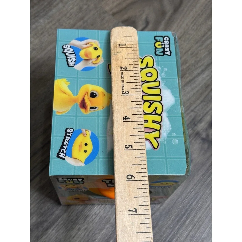 Crazy Fun Jumbo Squishy Duck Squeezy Sensory Toy Viral RMS New Sealed